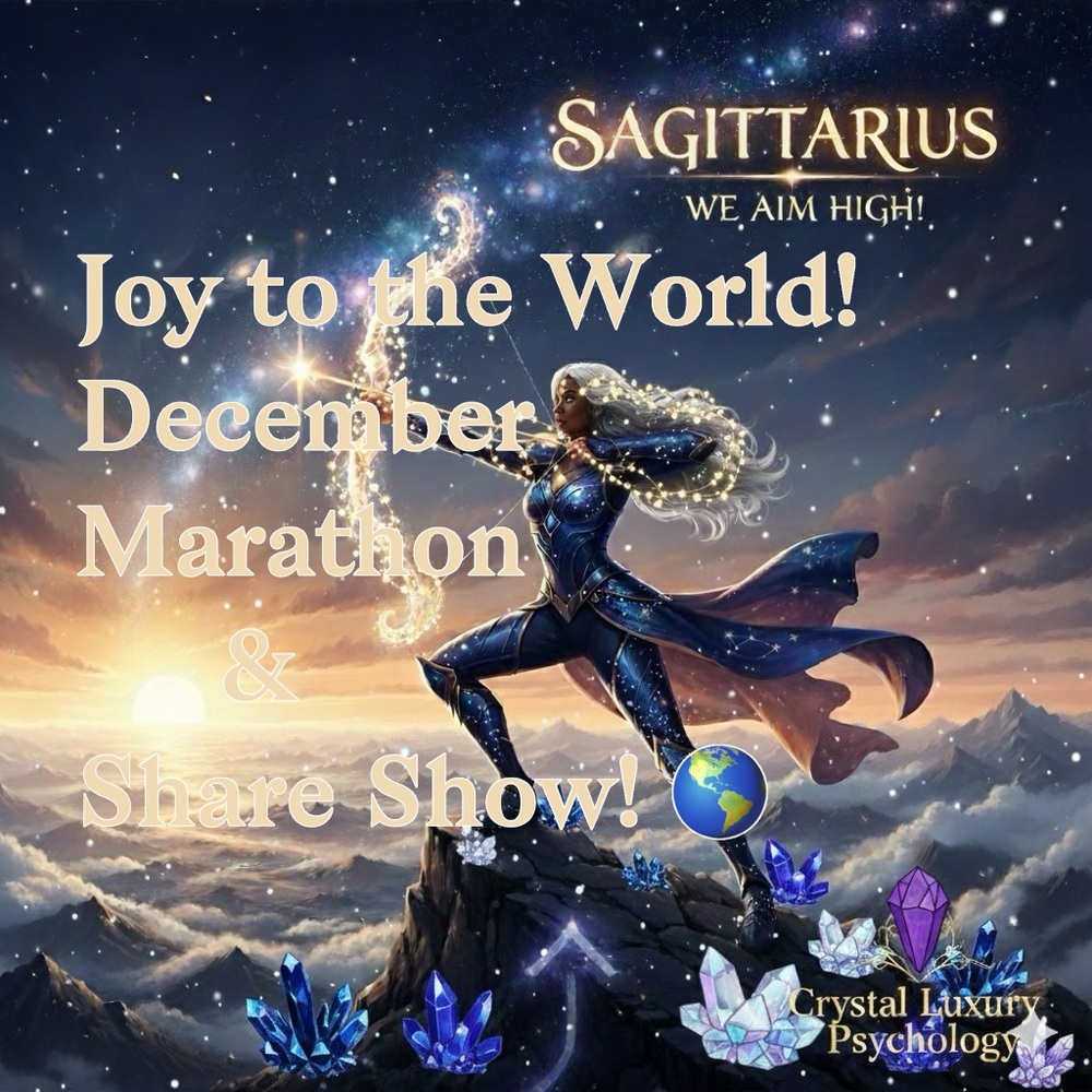 December 5, 2025 Marathon of Joy to the World w/DrPsych_Faves12 & Friends 🌹🌹